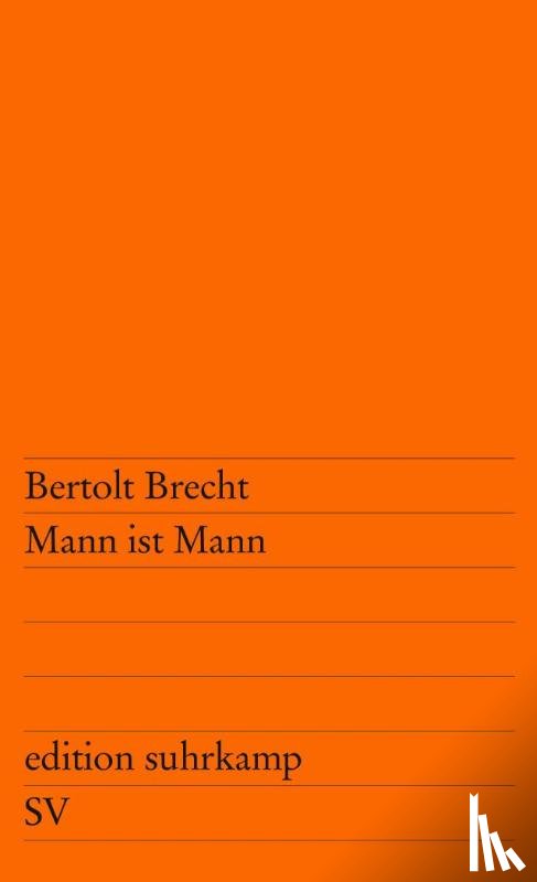 Brecht, Bertolt - Mann ist Mann