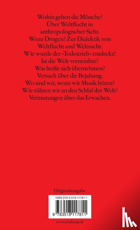 Sloterdijk, Peter - Weltfremdheit