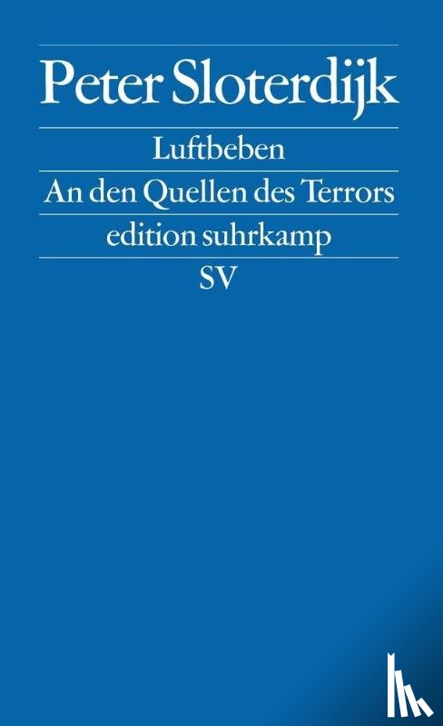 Sloterdijk, Peter - Luftbeben