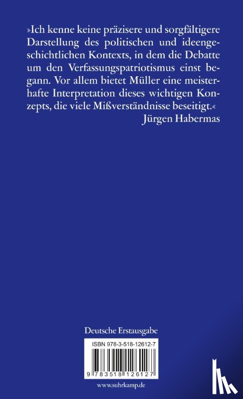 Mueller, Jan-Werner - Verfassungspatriotismus