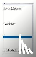 Meister, Ernst - Gedichte