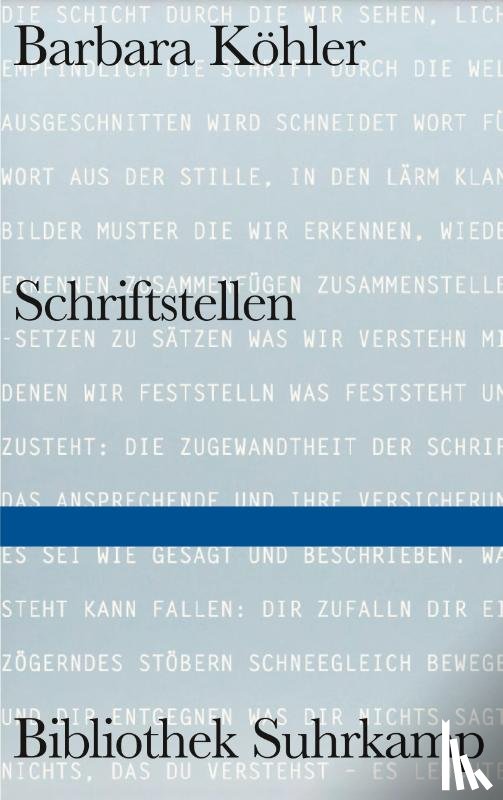 Köhler, Barbara - SCHRIFTSTELLEN