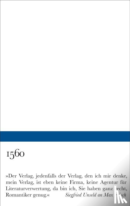 Unseld, Siegfried - Hundert Briefe