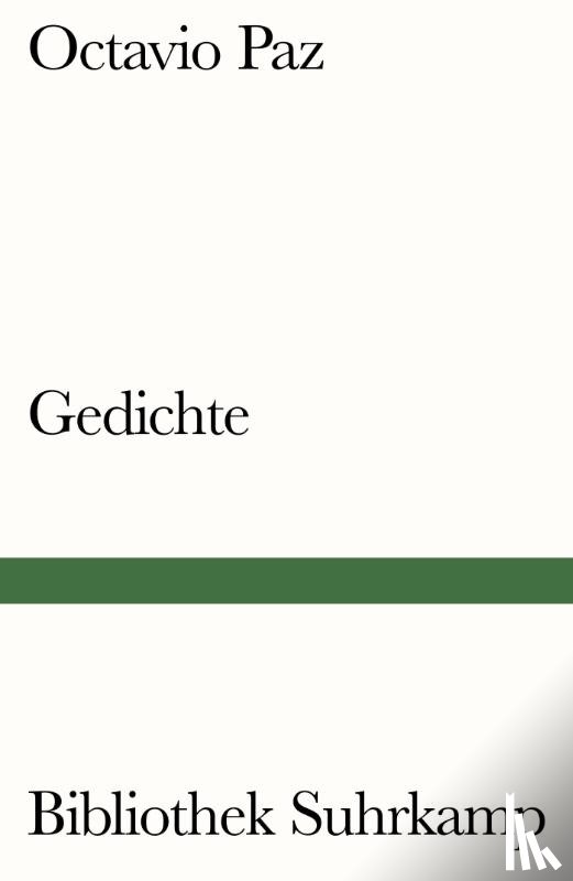 Paz, Octavio - Gedichte