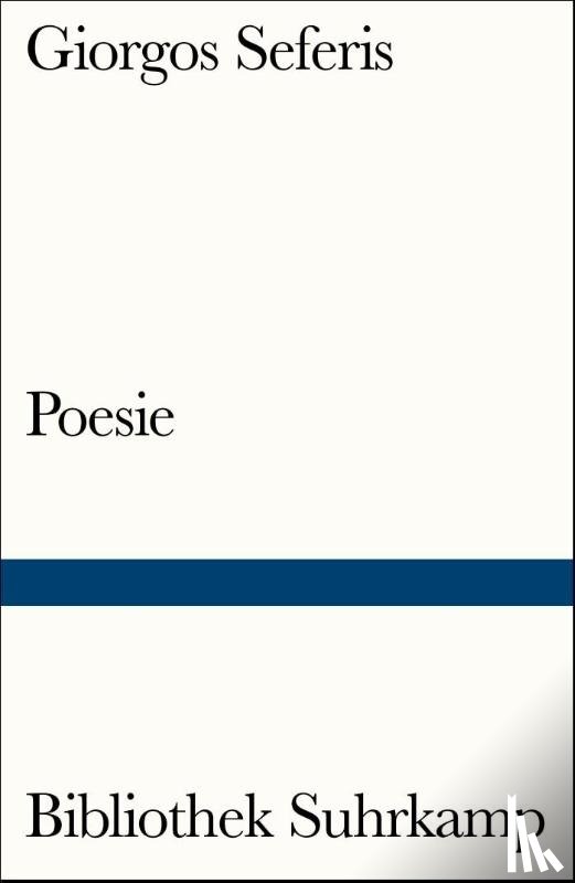Seferis, Giorgos - Poesie