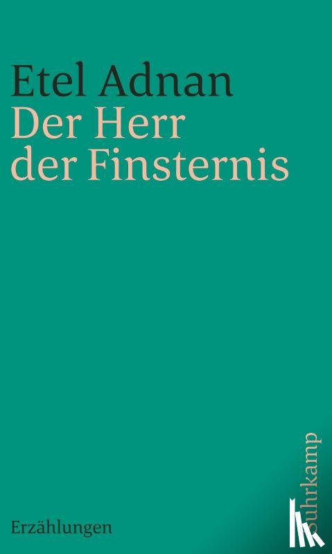 Adnan, Etel - Der Herr der Finsternis