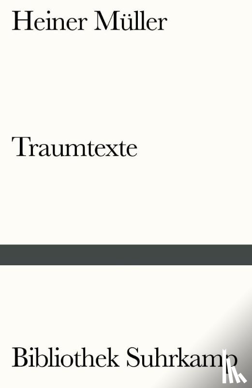 Müller, Heiner - Traumtexte