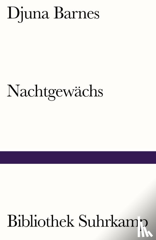 Barnes, Djuna - Nachtgewächs