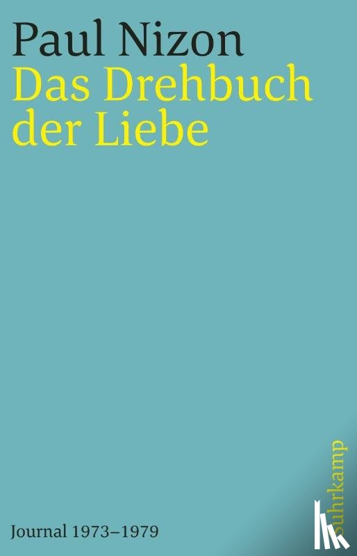 Nizon, Paul - Das Drehbuch der Liebe