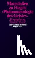 Hegel, Georg Wilhelm Friedrich - Materialien zu Hegels Phänomenologie des Geistes