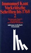 Kant, Immanuel - Vorkritische Schriften bis 1768 II