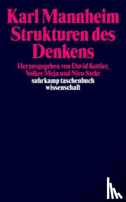 Mannheim, Karl - Strukturen des Denkens