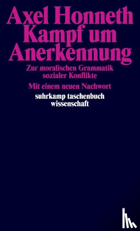 Honneth, Axel - Kampf um Anerkennung