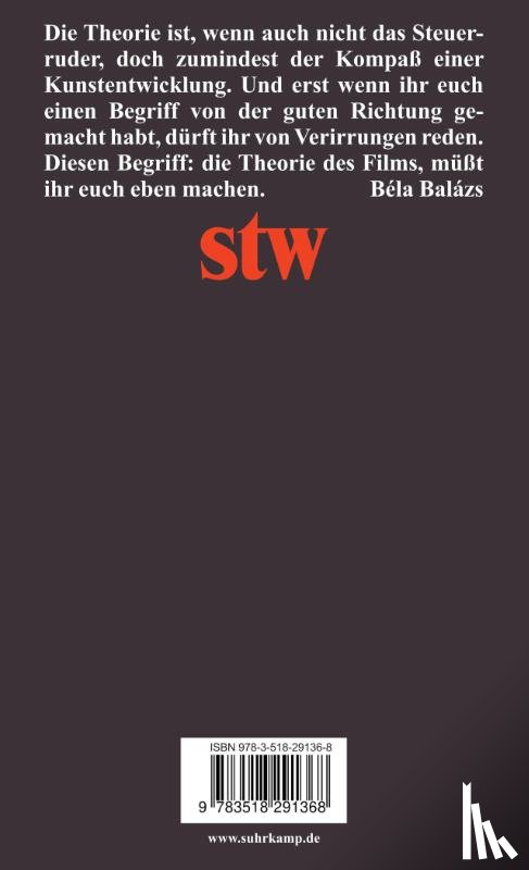 Balazs, Bela - Der sichtbare Mensch