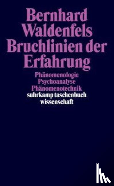 Waldenfels, Bernhard - Bruchlinien der Erfahrung
