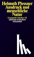 Plessner, Helmuth - Ausdruck und menschliche Natur