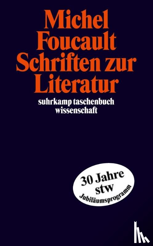 Foucault, Michel - Schriften zur Literatur