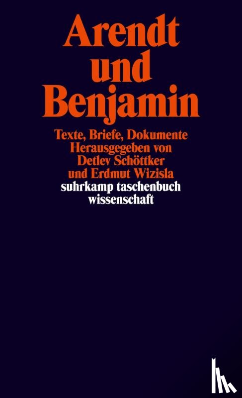  - Arendt und Benjamin