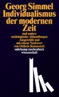 Simmel, Georg - Individualismus der modernen Zeit