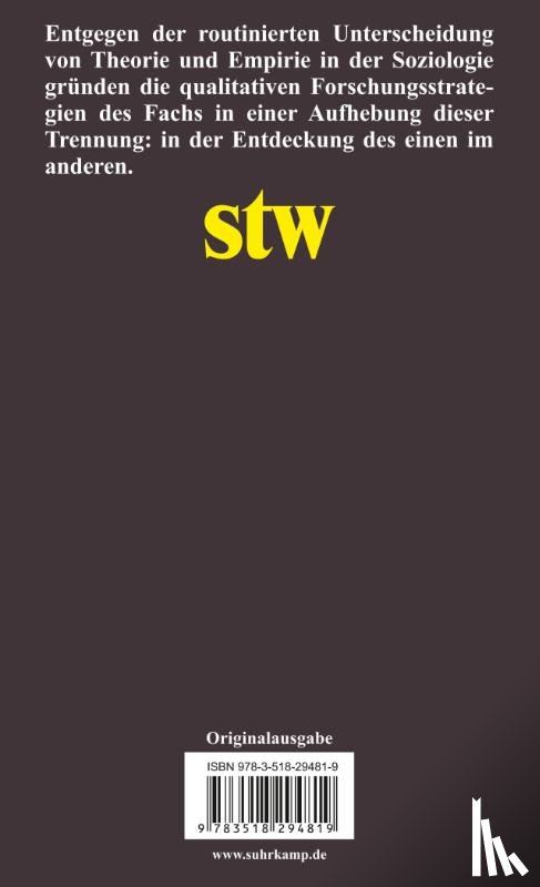  - Theoretische Empirie