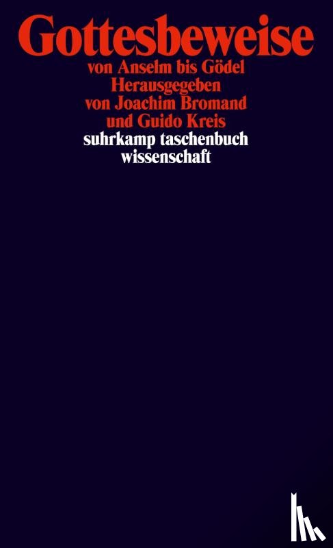  - Gottesbeweise von Anselm bis Gödel