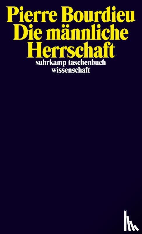 Bourdieu, Pierre - Die männliche Herrschaft