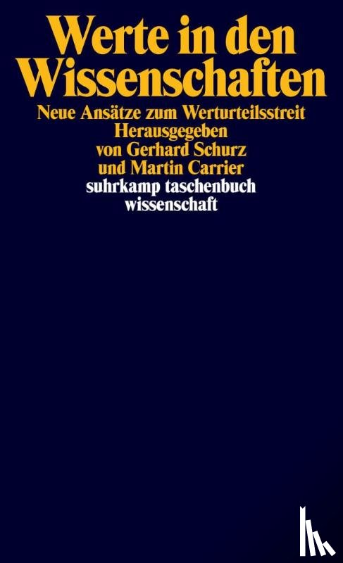  - Werte in den Wissenschaften