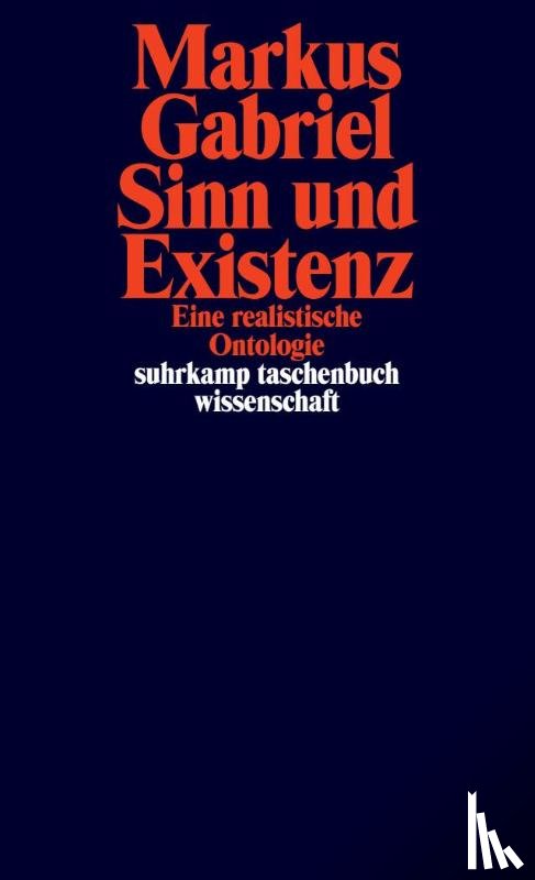 Gabriel, Markus - Sinn und Existenz