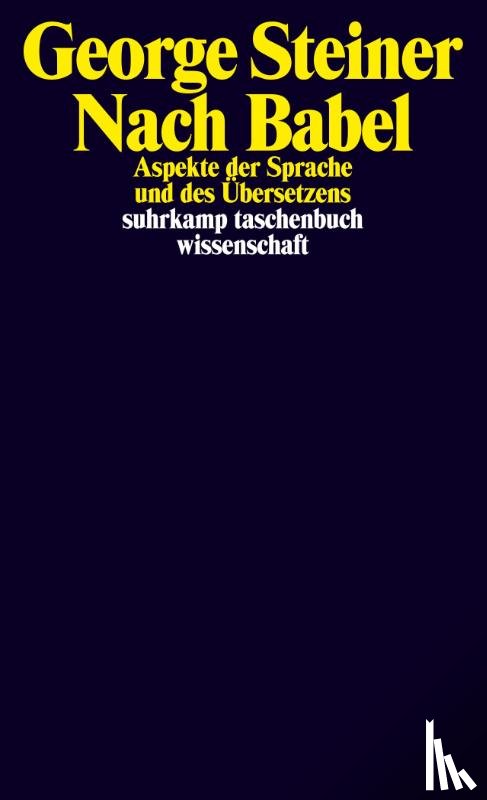 Steiner, George - Nach Babel