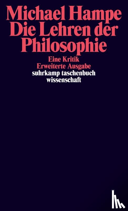Hampe, Michael - Die Lehren der Philosophie