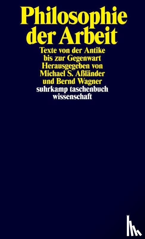  - Philosophie der Arbeit