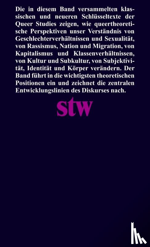  - Queer Studies