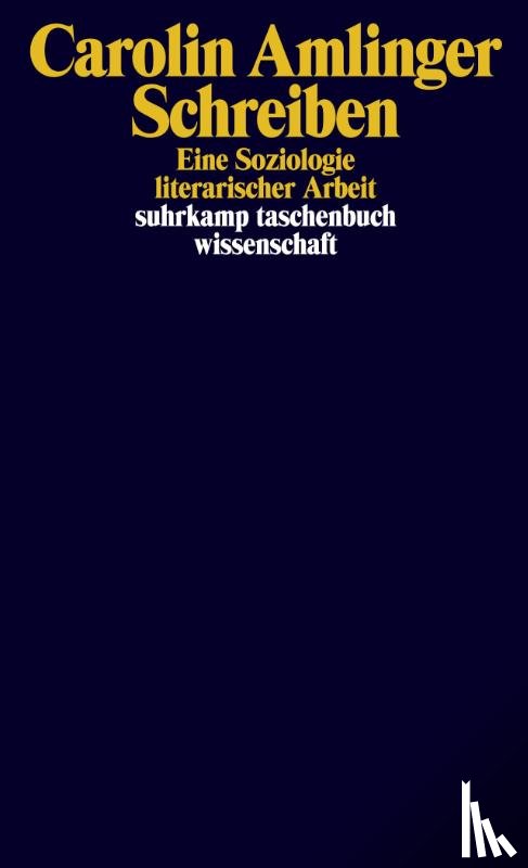 Amlinger, Carolin - Schreiben