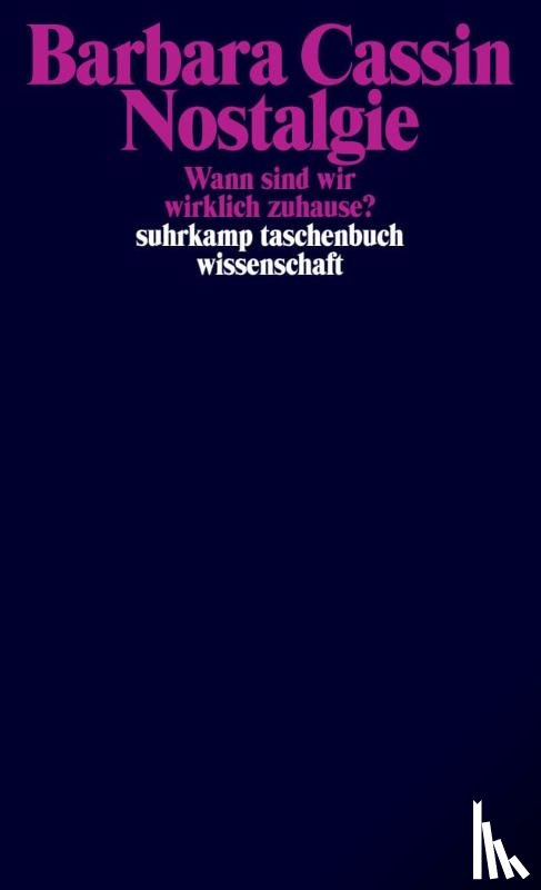 Cassin, Barbara - Nostalgie