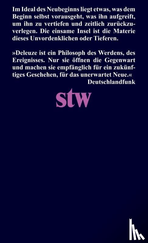 Deleuze, Gilles - Die einsame Insel