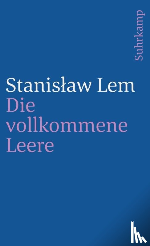 Lem, Stanislaw - Die vollkommene Leere