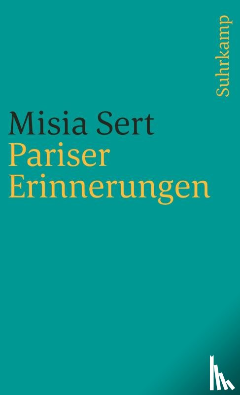 Sert, Misia - Pariser Erinnerungen