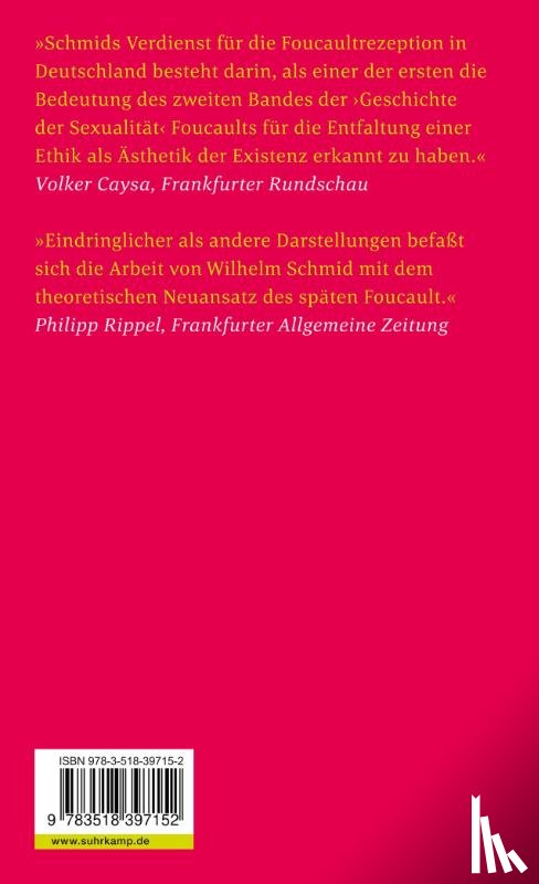 Schmid, Wilhelm - Die Geburt der Philosophie im Garten der Lüste