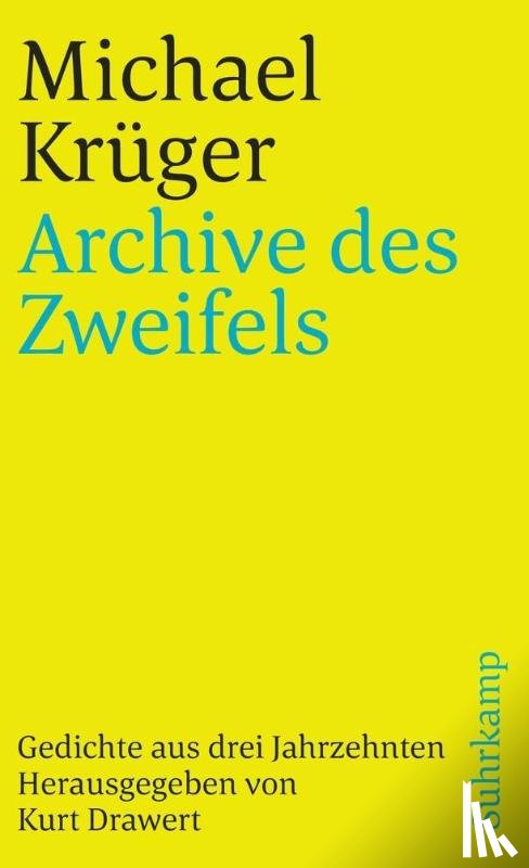 Krüger, Michael - Archive des Zweifels