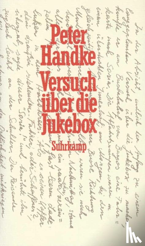 Handke, Peter - Versuch über die Jukebox