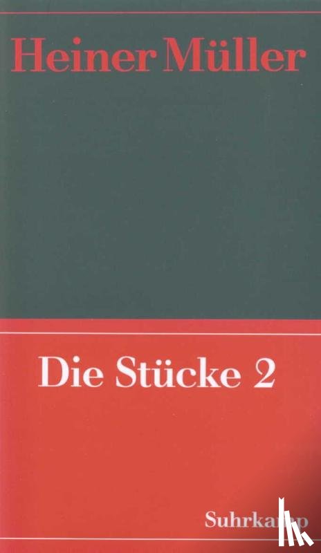Müller, Heiner - Werke 04. Die Stücke 02. 1968-1976