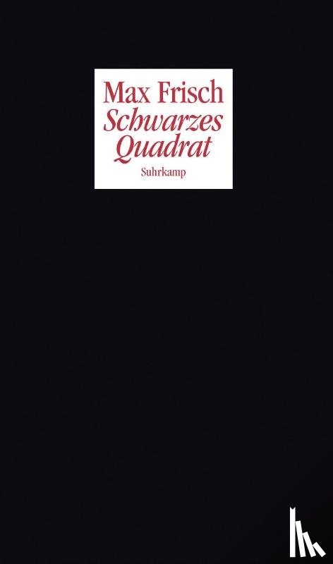 Frisch, Max - Schwarzes Quadrat