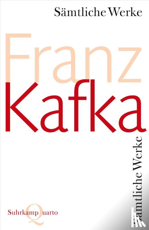 Kafka, Franz - Sämtliche Werke