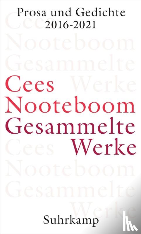Nooteboom, Cees - Gesammelte Werke