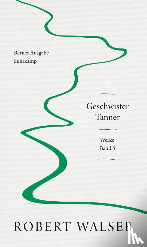 Walser, Robert - Werke. Berner Ausgabe