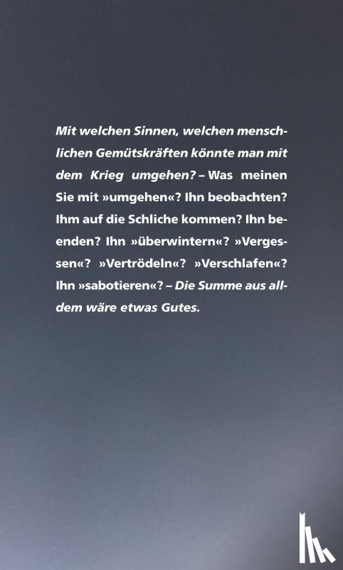 Kluge, Alexander - Kriegsfibel 2023