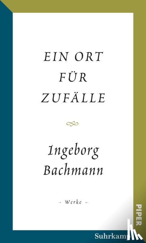 Bachmann, Ingeborg, Wörgötter, Martina - Salzburger Bachmann Edition