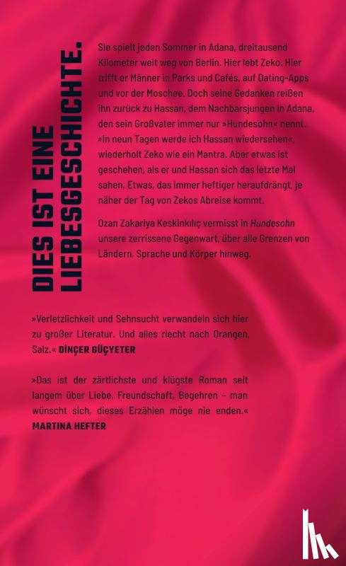 Keskinkiliç, Ozan Zakariya - Hundesohn