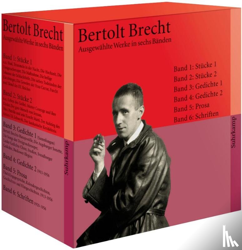 Brecht, Bertolt - Ausgewahlte Werke in sechs Banden