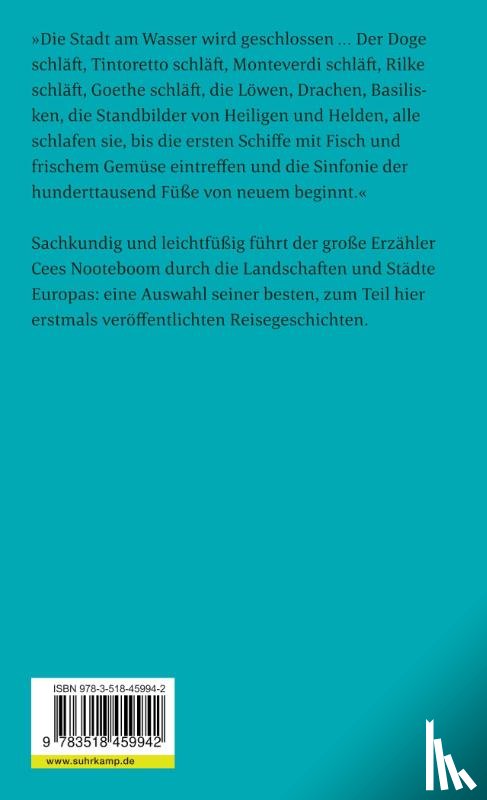 Nooteboom, Cees - Eine Karte so groß wie der Kontinent